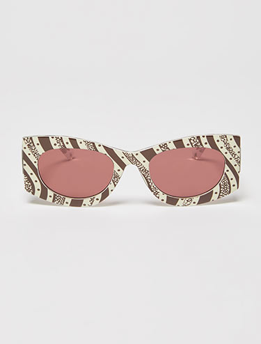 People, Places, Colour sunglasses - burgundy pattern - MAX&Co.